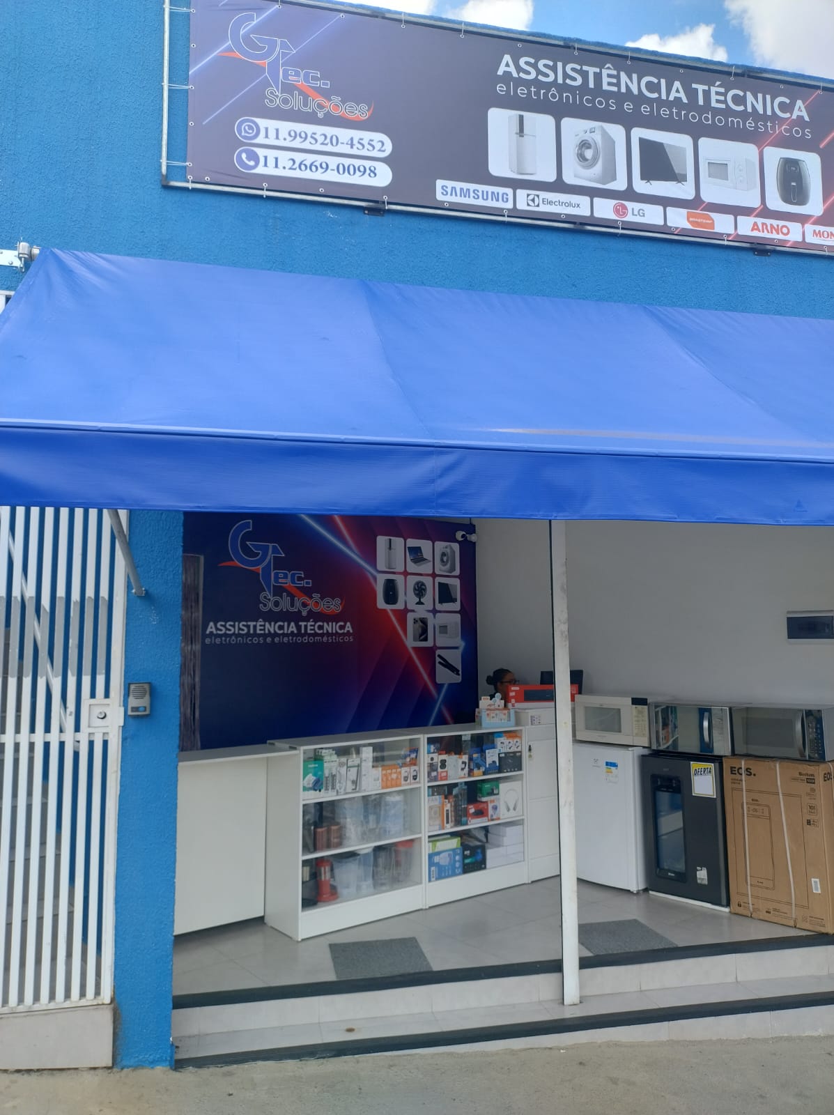 Fachada da assistência técnica Gtec Soluções em Santo André